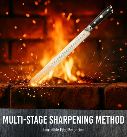 Bright Hobby full-tang ergonomic handle ensures balance and comfort during extended carving.