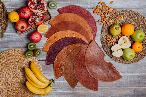 Bright Kitchen Edge circle sheets are reusable and non-toxic for healthy snacks