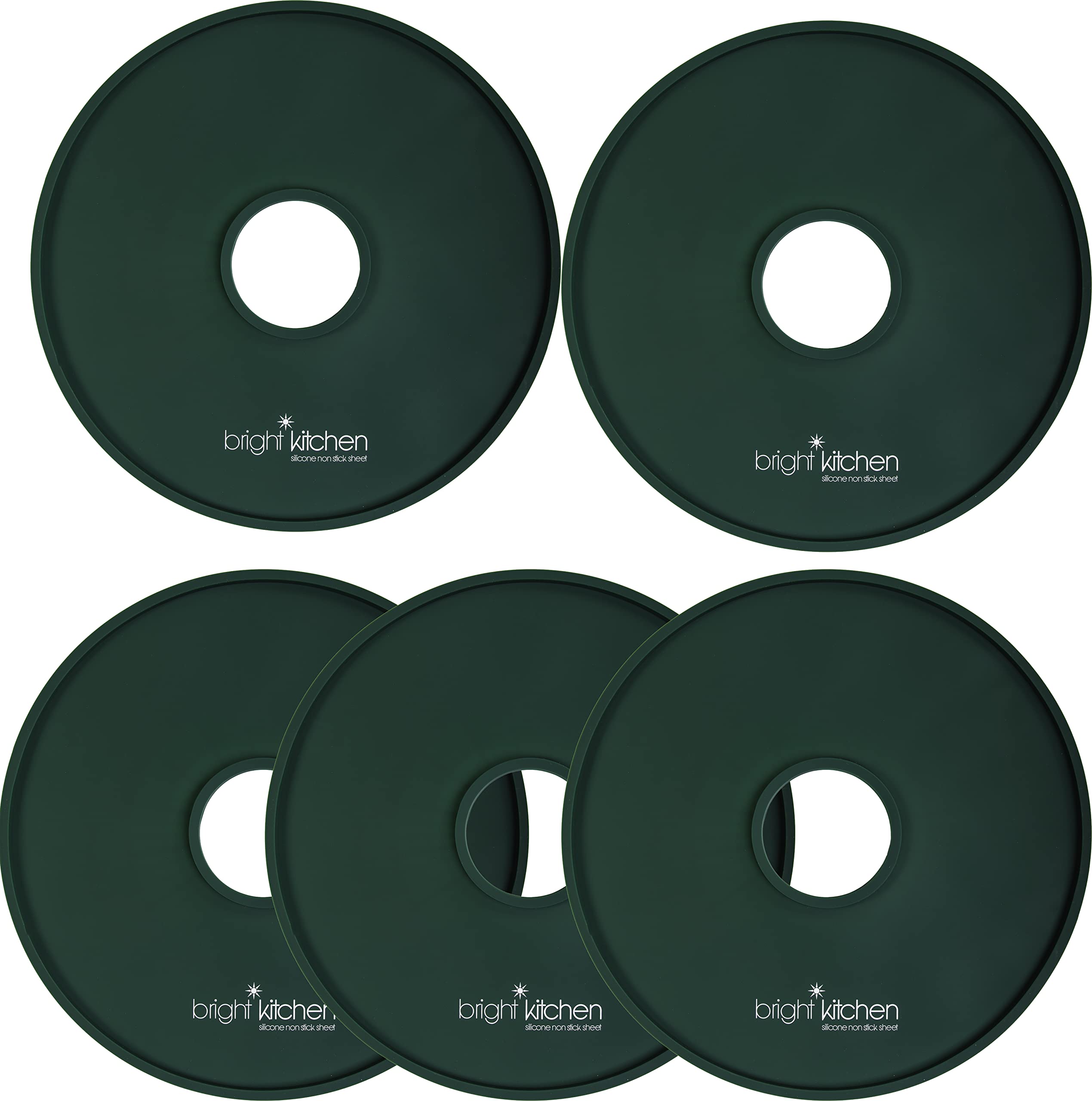 Bright Kitchen Edge circle sheets help keep dehydrating clean and simple