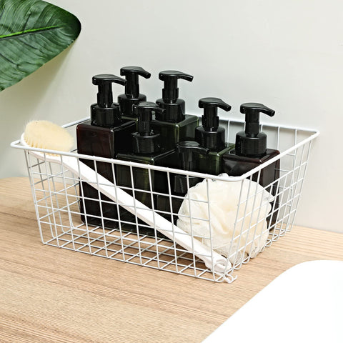 Brightalk kitchen and bathroom organization bin improves decluttering.