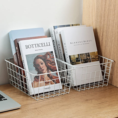 Brightalk multi-use storage bin for toiletries and cosmetics