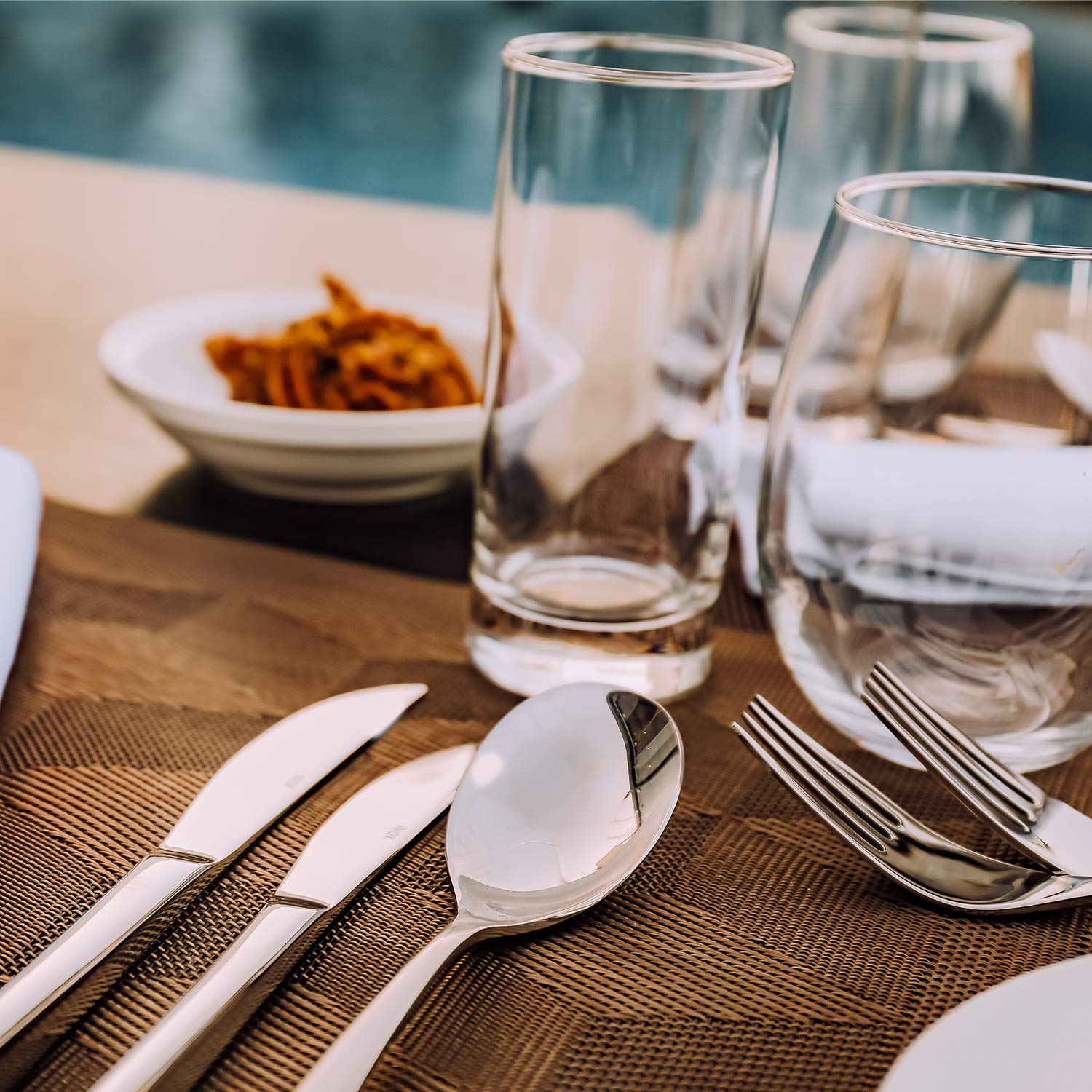 Brightown dinner knife delivers steady cutting and durable stainless steel