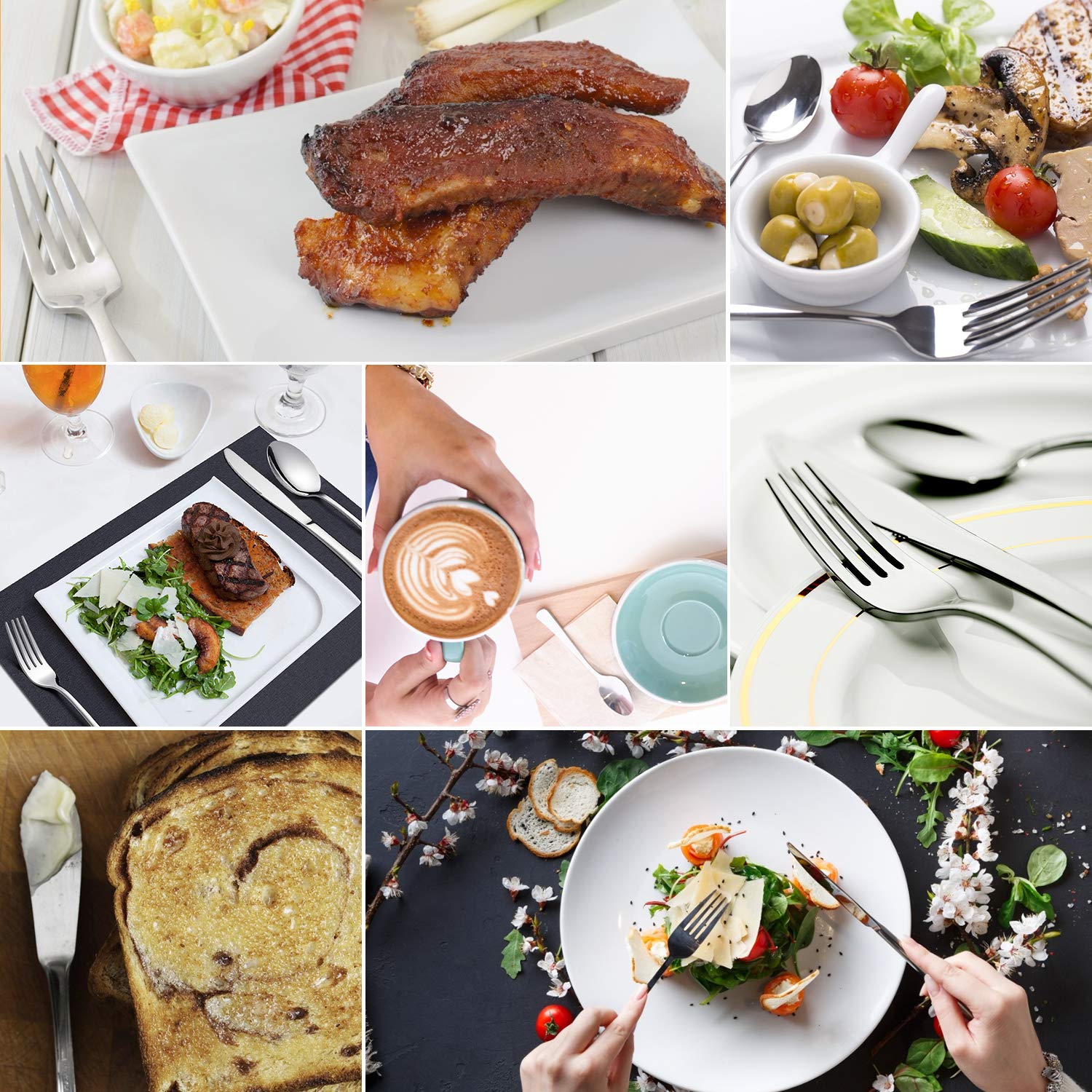 Brightown serving fork sturdy enough for family-style meals