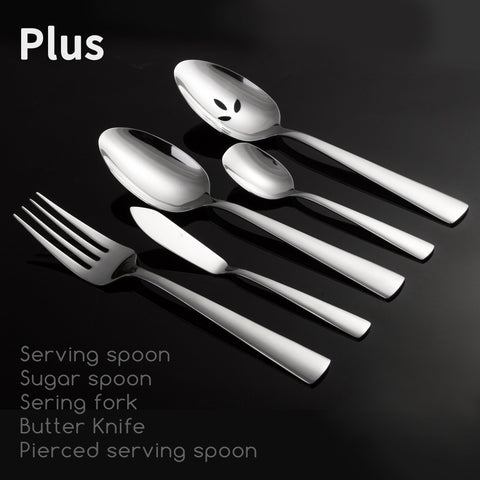 Brightown serving spoons complement dinners with reliable grip and polished finish