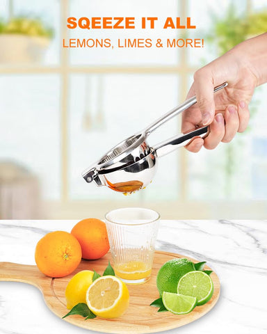 Brigii lemon squeezer dishwasher-safe design for quick cleanup after juicing.