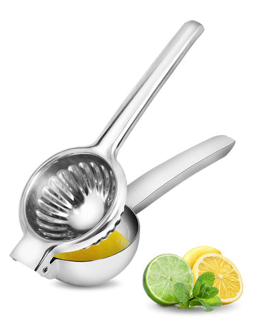 Brigii lemon squeezer press head delivers effortless juice extraction.