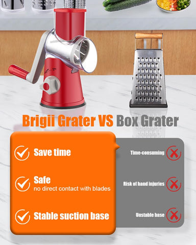 Brigii Easy-disassembly design for quick cleaning.
