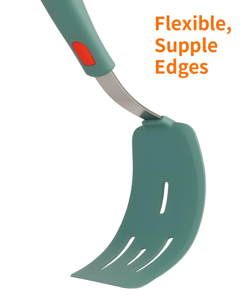 Brigii soft-edge spatula — protects pan coatings while guiding food with care.