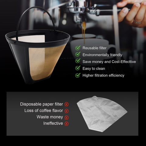 Brikinte stainless steel filter cleaning—hand rinse keeps you brewing smoothly.