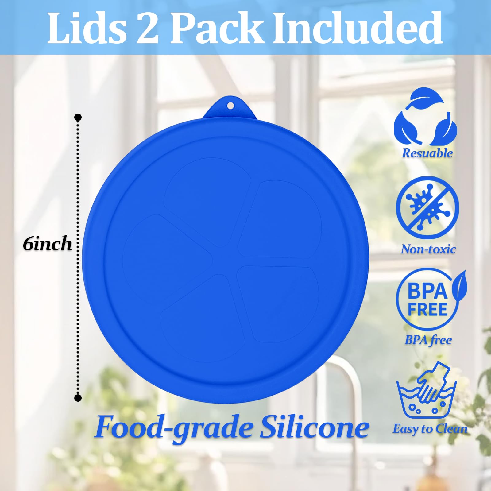 BrillaraSymm microwave-safe lids for reheating leftovers without splatters.