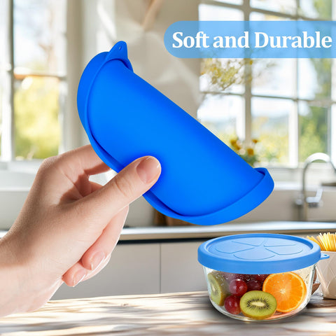BrillaraSymm lids are oven-safe up to 446°F for gentle warming.