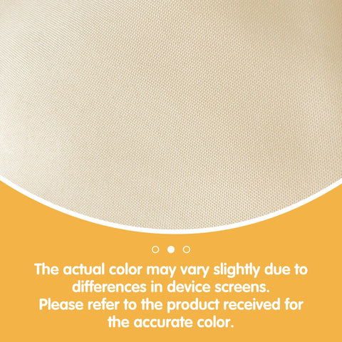 BRILLMAX hemmed-edge tablecloth with crisp finish on a setup