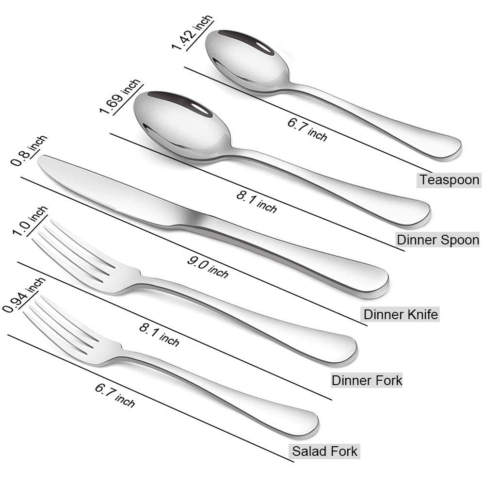 BRIOUT dinner spoons with balanced weight for comfortable handling