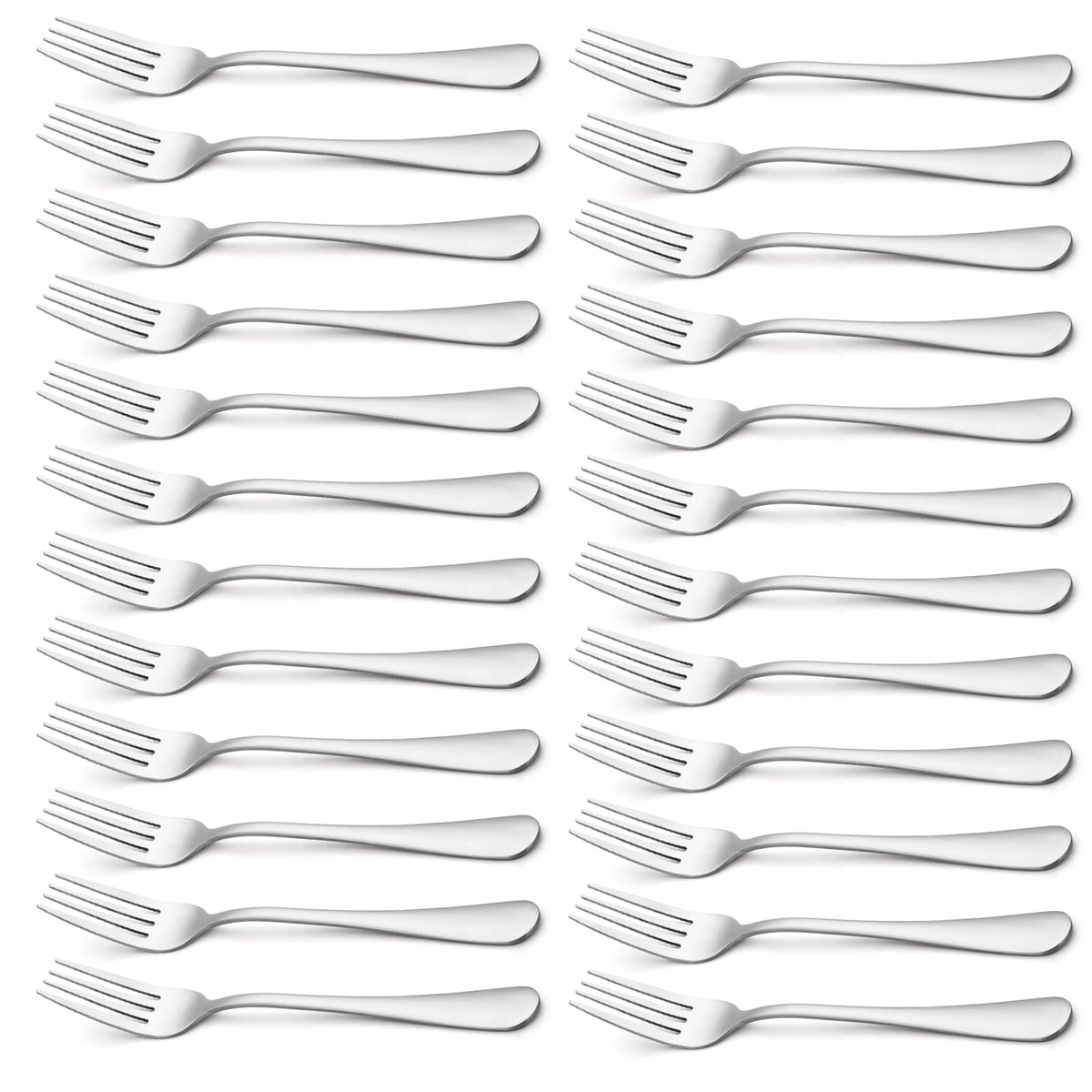 BRIOUT Briout Fork 24-piece set with mirror finish for elegant dining.
