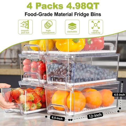Brippo fridge drawer strainer layer drains moisture
