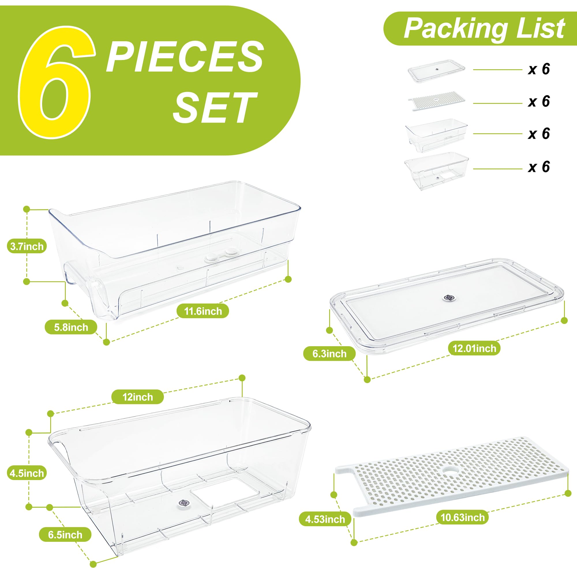 Brippo multiuse storage-bin adapts to freezer, pantry, or desk storage.
