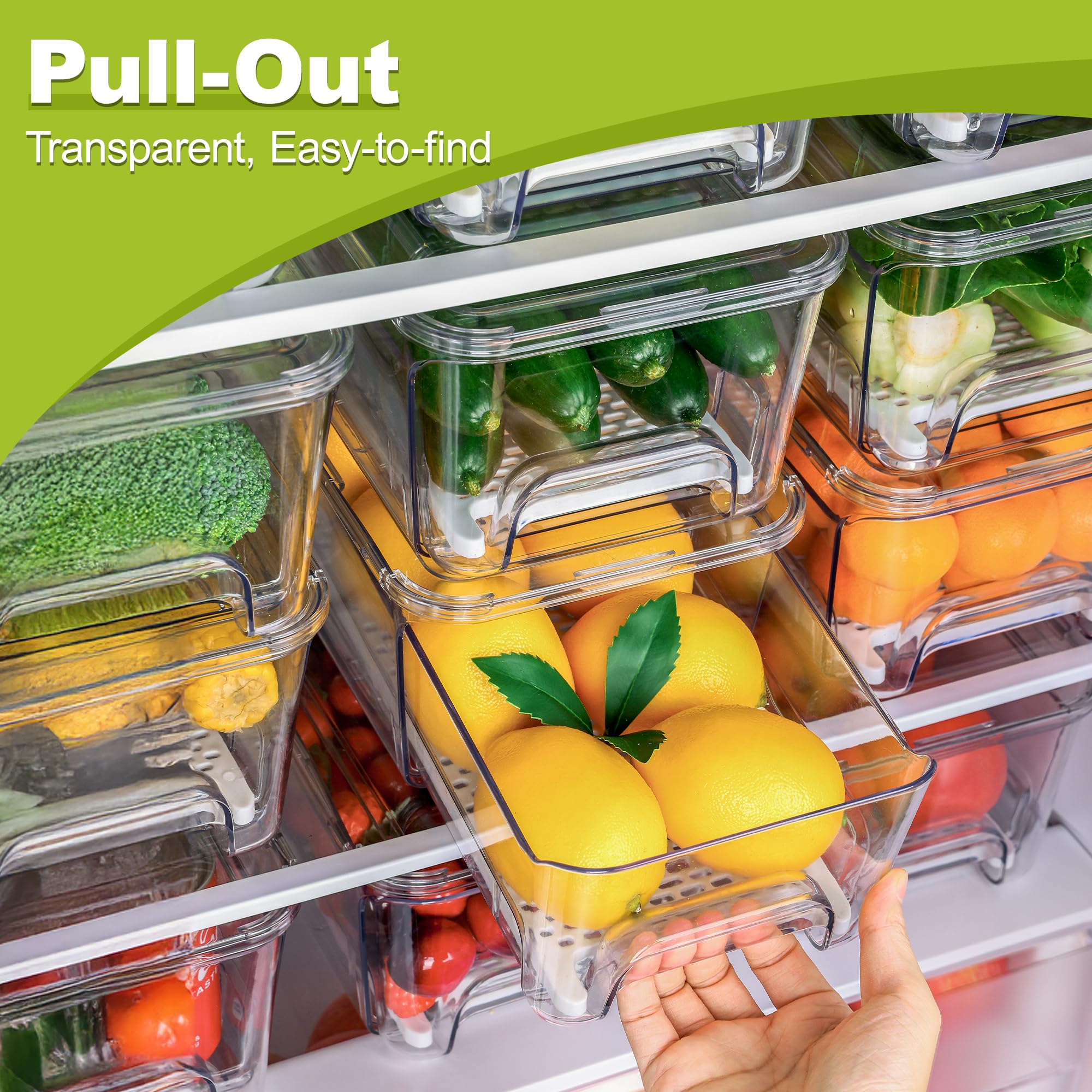 Brippo pull-out drawer highlights quick access for snacks and meal prep.