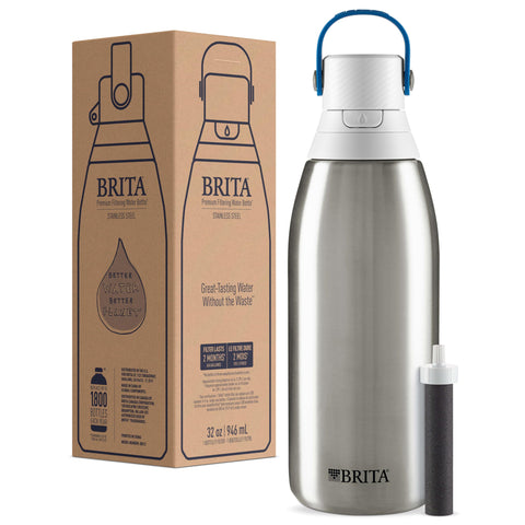 Brita filter life 40 gallons supports longer use between changes.