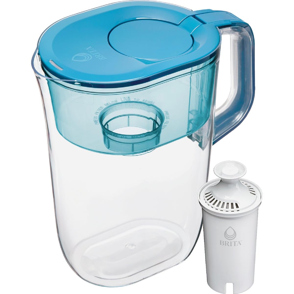 Brita Tahoe removable lid makes filling quick and easy.
