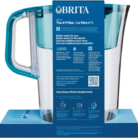 Brita Tahoe pour spout offers smooth, controlled pouring.