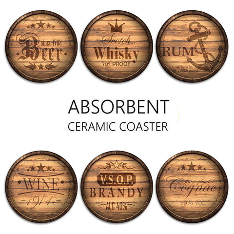 Britimes gift-ready coaster set is ideal for birthdays and housewarmings.