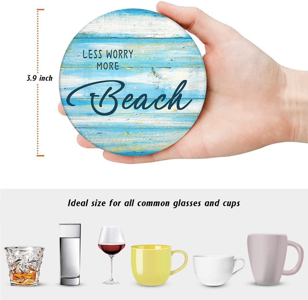 Britimes Dining Room Coaster Set enhances any table setup
