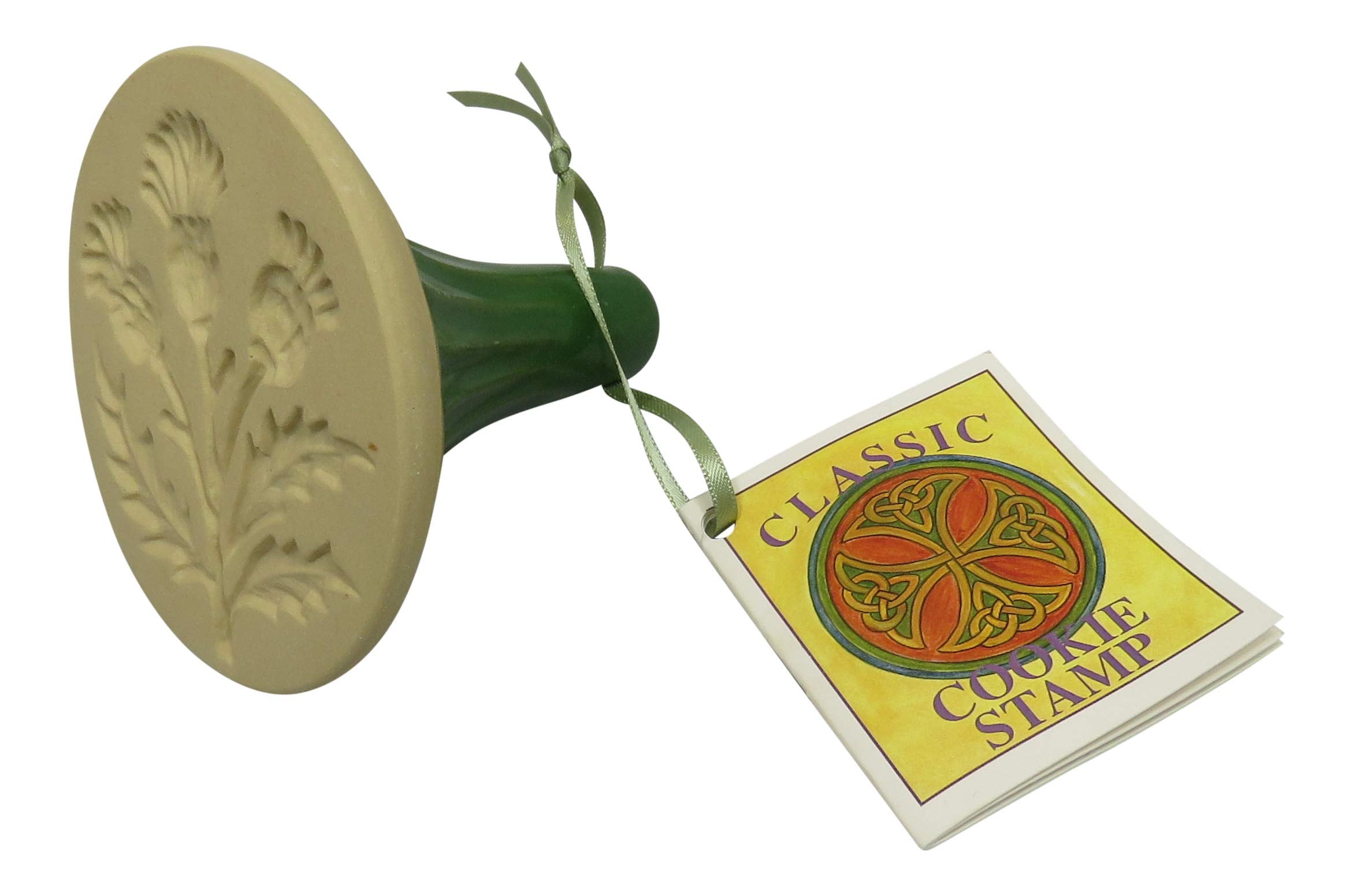 Brown Bag British Isle Series thistle detail ideal for elegant, themed treats.
