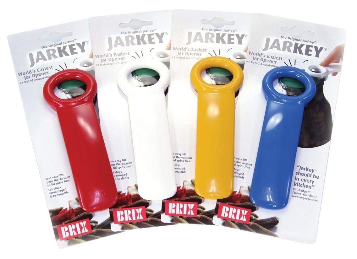 Brix JarKey 4-pack on display offers quick jar-opening solutions