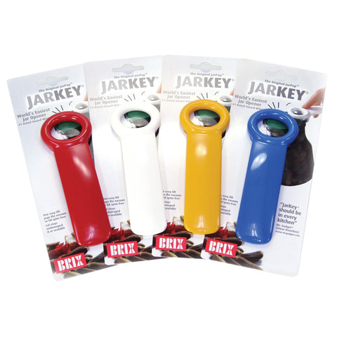 Brix Original Easy Jar Key Opener front view; stainless steel for easy lid popping.