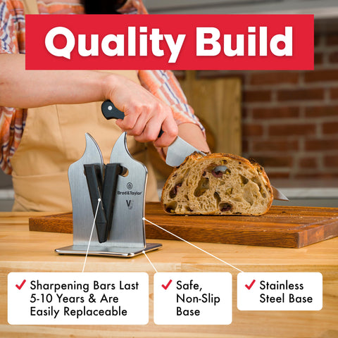 Brod & Taylor VG2 Professional with stainless steel base for durability.