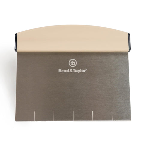 Brod & Taylor bench knife with 6x5.25 surface for efficient dough handling