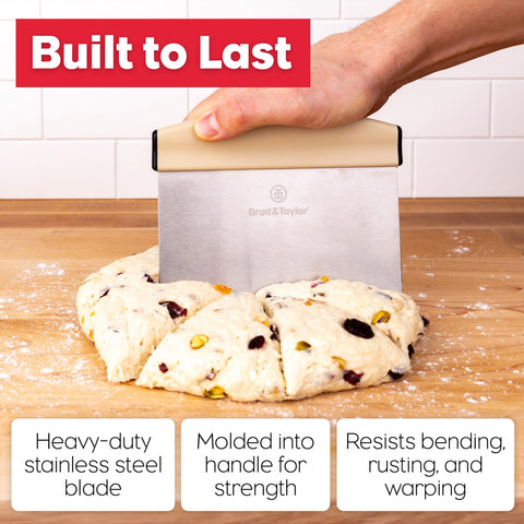 Brod & Taylor bench knife in dishwasher-ready cleanup scenario