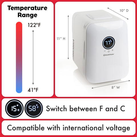Brod & Taylor Sourdough Home temperature range supports year-round starter care.