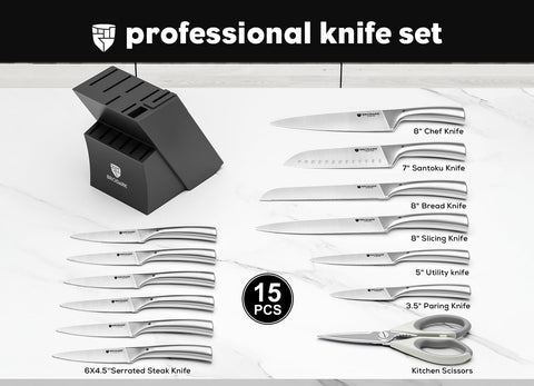 BRODARK full-tang construction ensures balanced control for extended use.