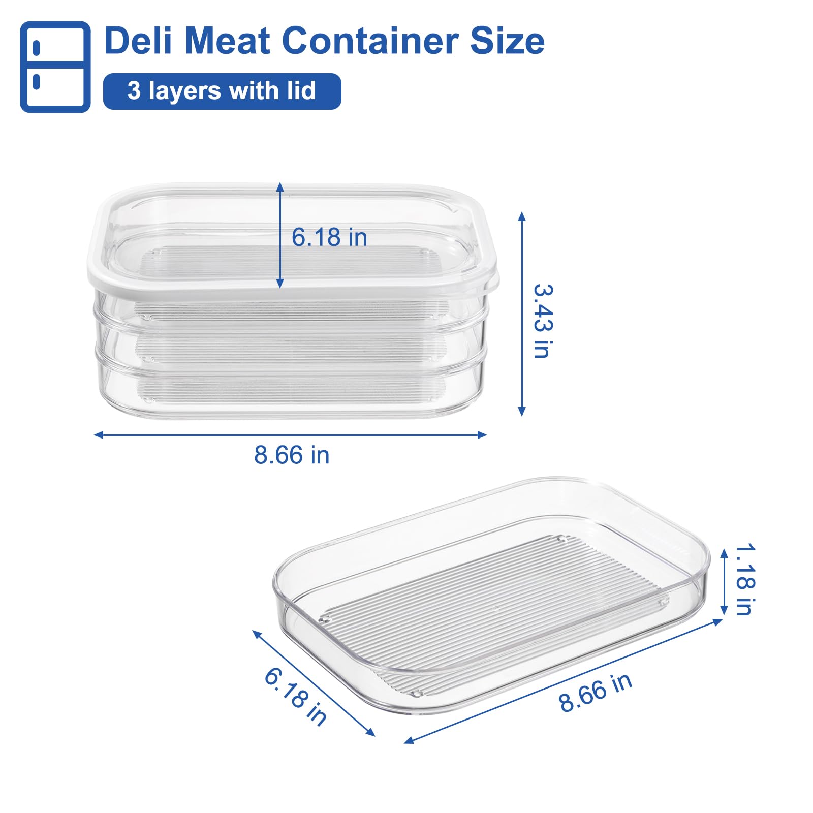 Bronkeeper dishwasher-safe deli meat container simplifies fridge cleanup.
