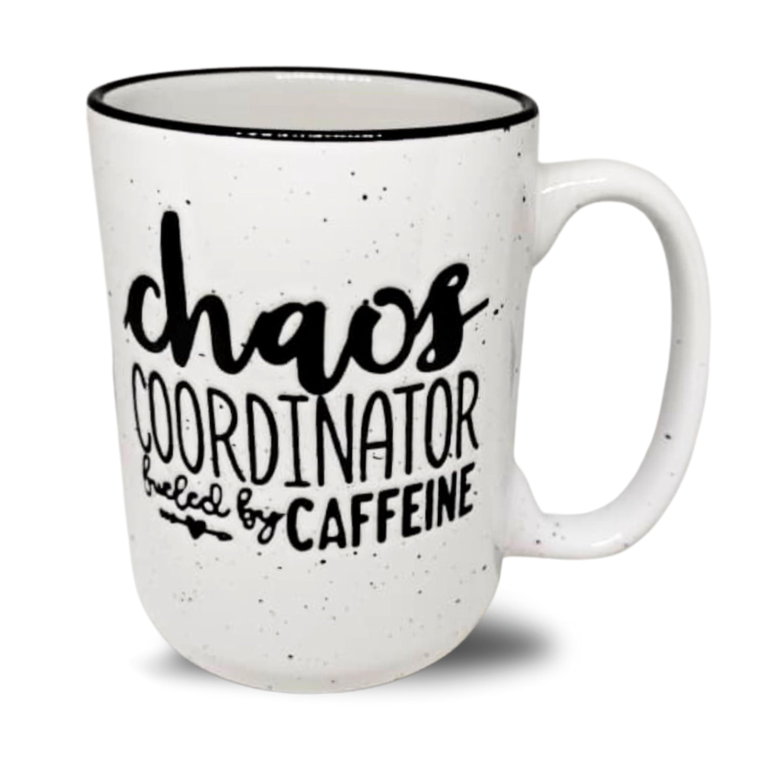 Brooke & Jess Designs chaos coordinator mug front view for daily caffeine ritual
