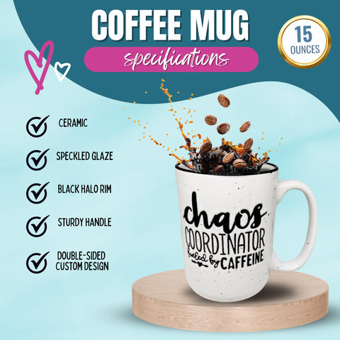 Brooke & Jess Designs handmade 15-ounce mug closeup showing quality ceramic