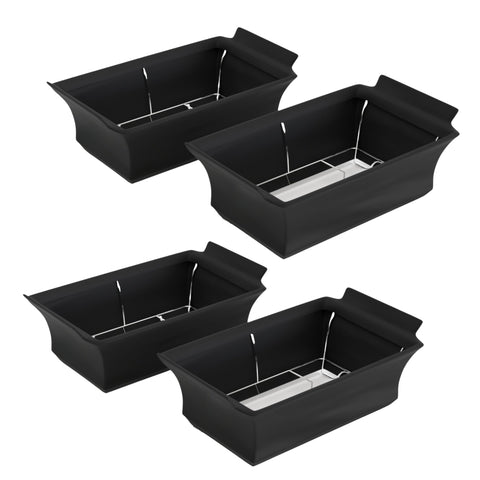 Brooklyntrend chafer wind guard enables fast, tool-free setup for outdoor events.