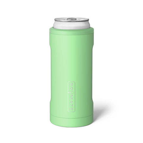 BrüMate Hopsulator Slim fits 12oz slim cans for icy, long-lasting chill.