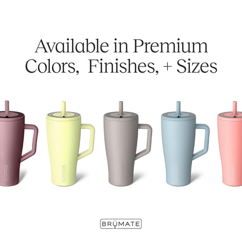 BrüMate Era BevGuard insulation keeps drinks ice-cold for 24+ hours.