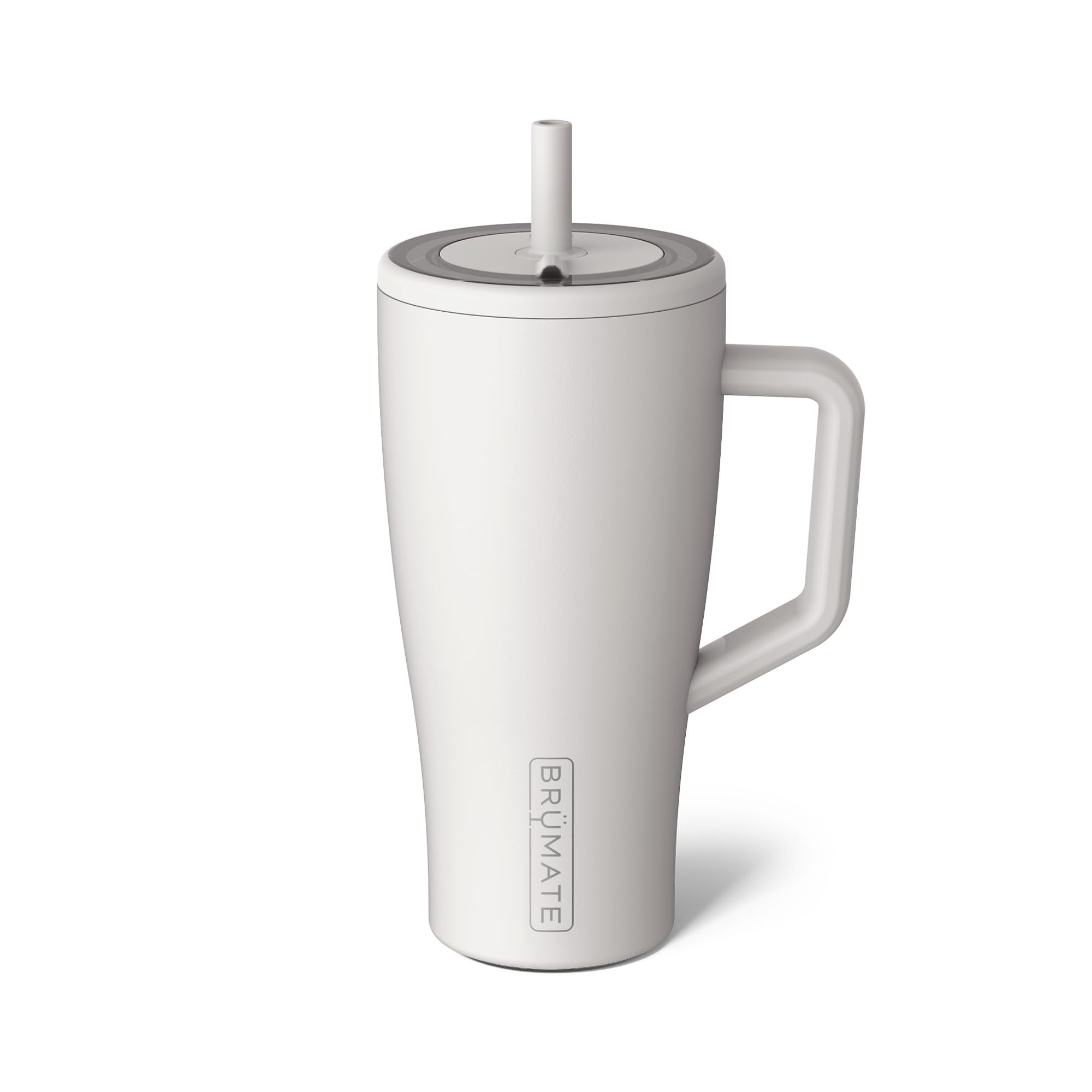 BrüMate Era 30oz tumbler front view showing leakproof design for travel