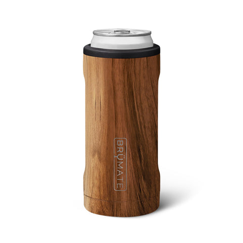 BrüMate Hopsulator Slim on table keeps 12oz slim cans cold longer.
