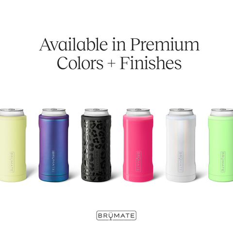 BrüMate Hopsulator Slim insulation with copper layer preserves cold, crisp sips from first to last.