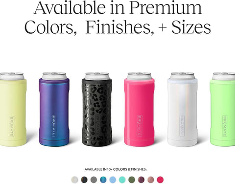 BrüMate Hopsulator Slim Push-Lock gasket secures the can for easy on-the-go use.