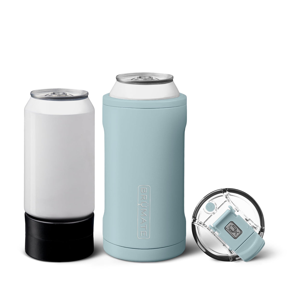 BrüMate Hopsulator Trio with freezable 12oz adapter keeps the can cold