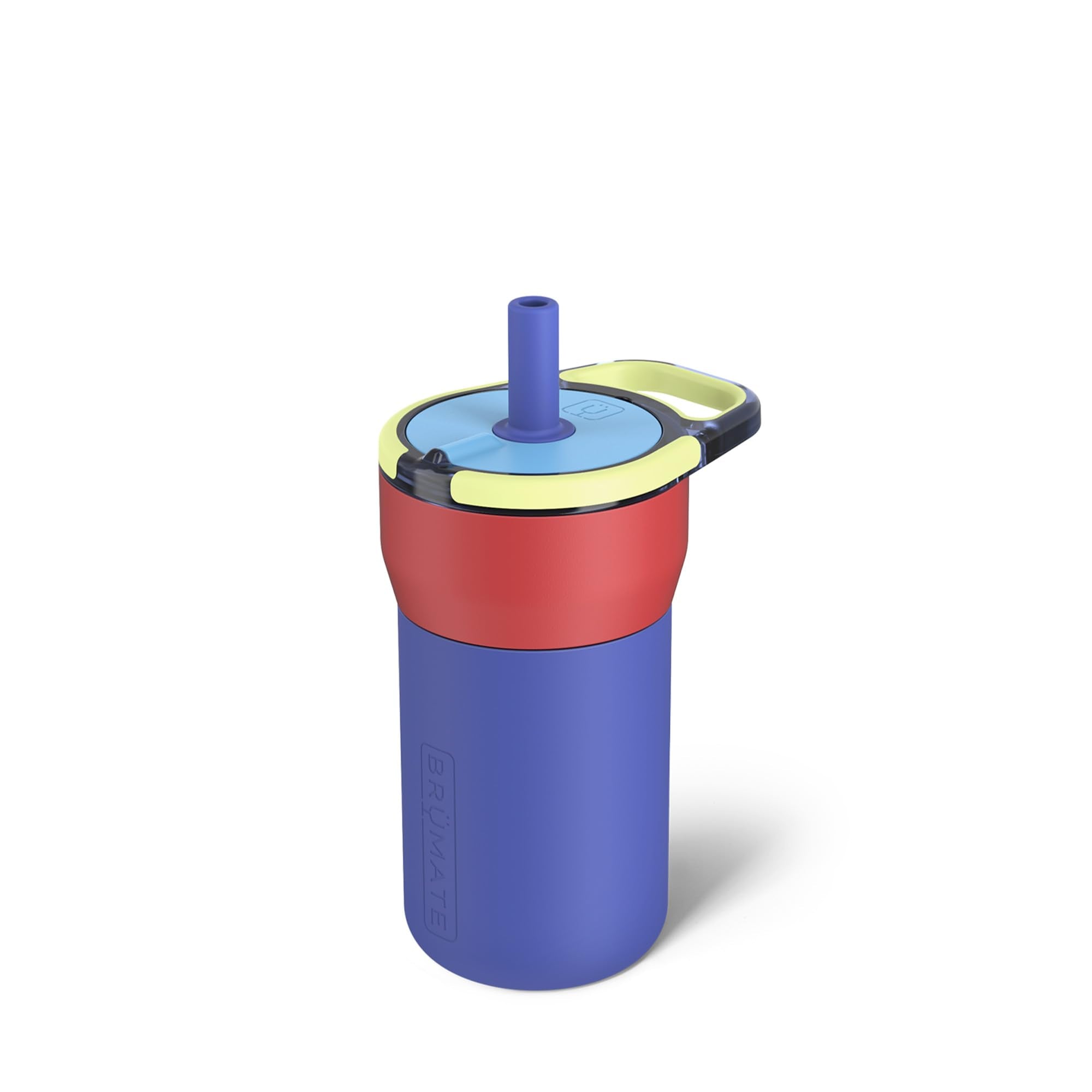 BrüMate Leap 12oz tumbler with locked dial shows leakproof performance.