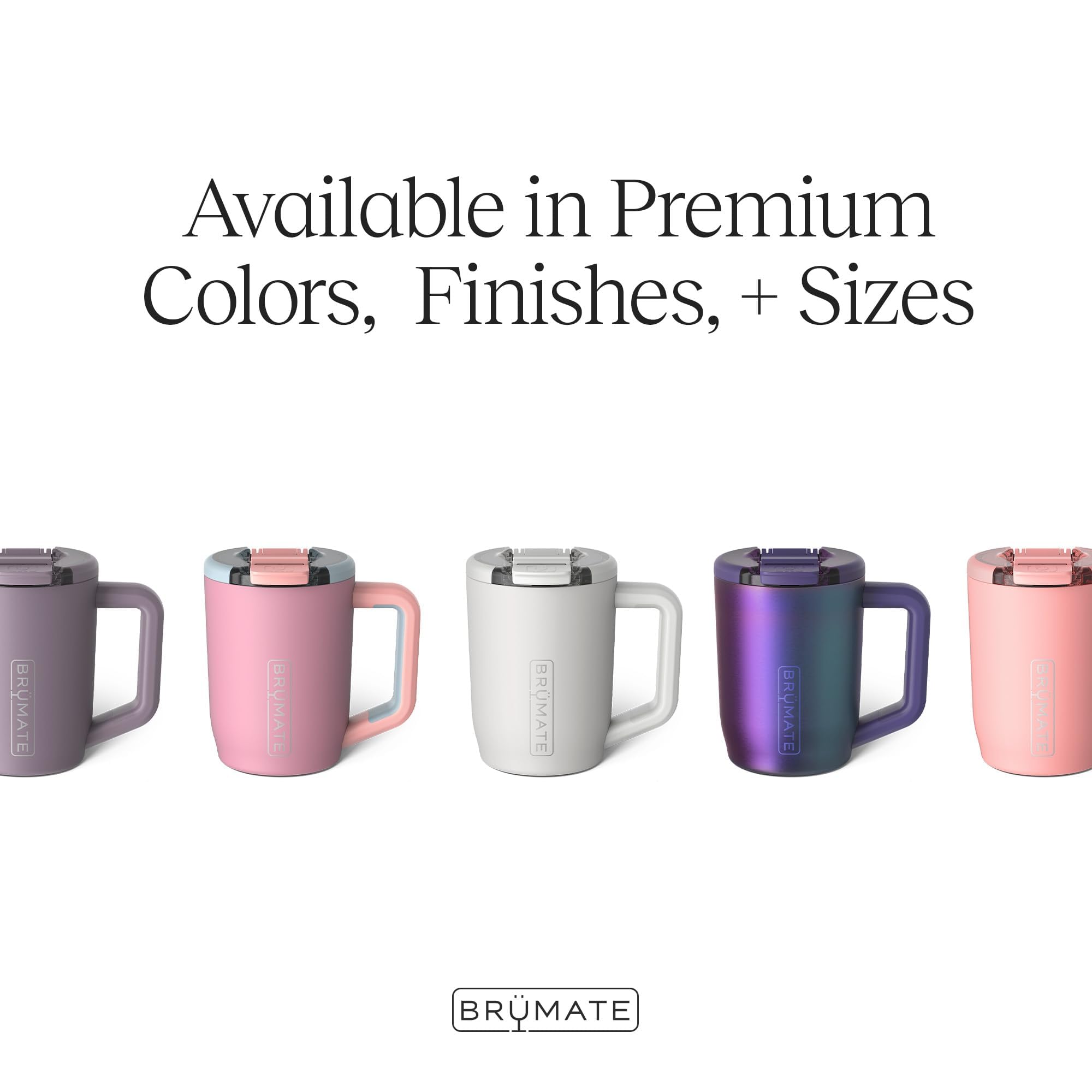 BrüMate Müv 15oz featuring a comfortable, durable grip handle.