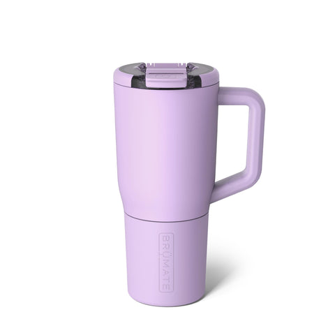 BrüMate Müv 25oz leakproof lid keeps drinks secure on the go.