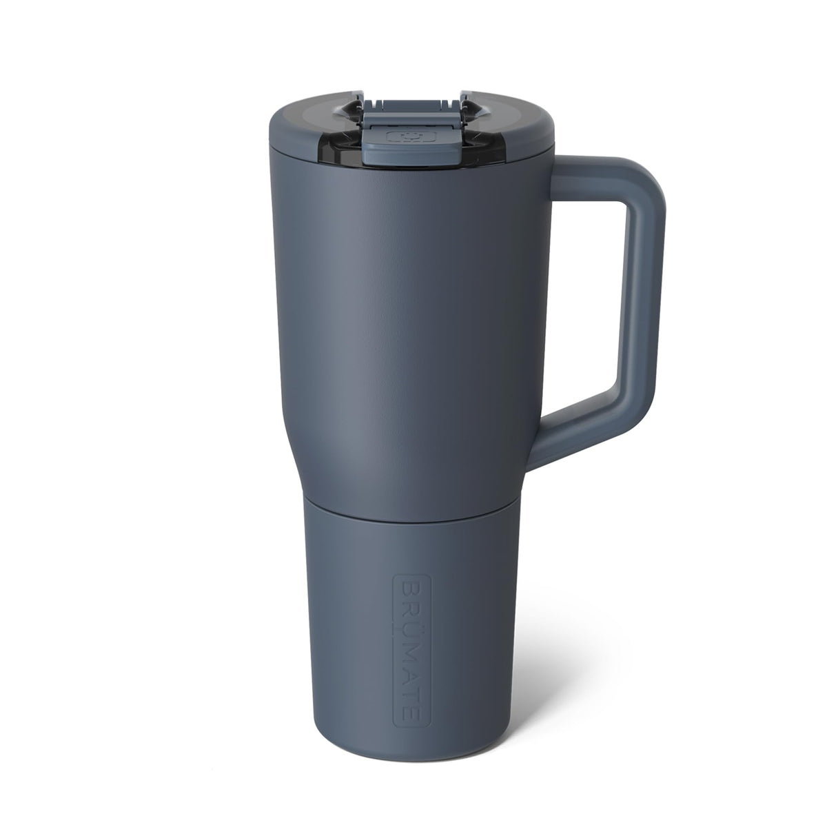BrüMate Müv 35oz leak-proof lid with OctaLock positions for spill-free sipping.