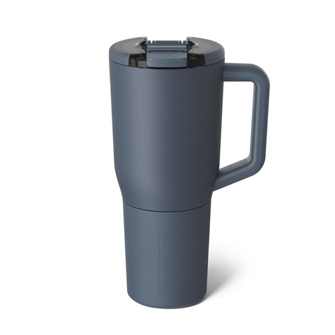 BrüMate Müv 35oz leak-proof lid with OctaLock positions for spill-free sipping.